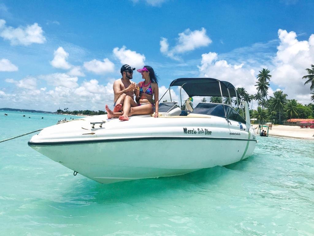 Passeio Completo: Lancha + Mergulho + Caminho de Moisés + Praia de Antunes